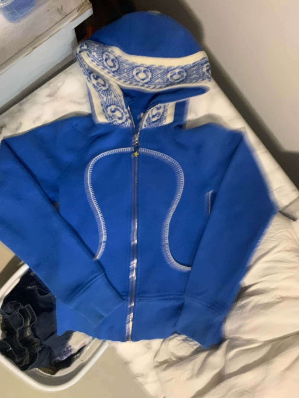 Lululemon Blue Women's Zip-Up Hoodie Jacket